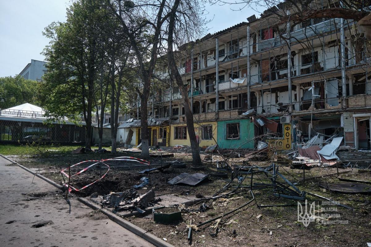 There are no dead, but there are wounded - 25 people / photo of Donetsk VGA