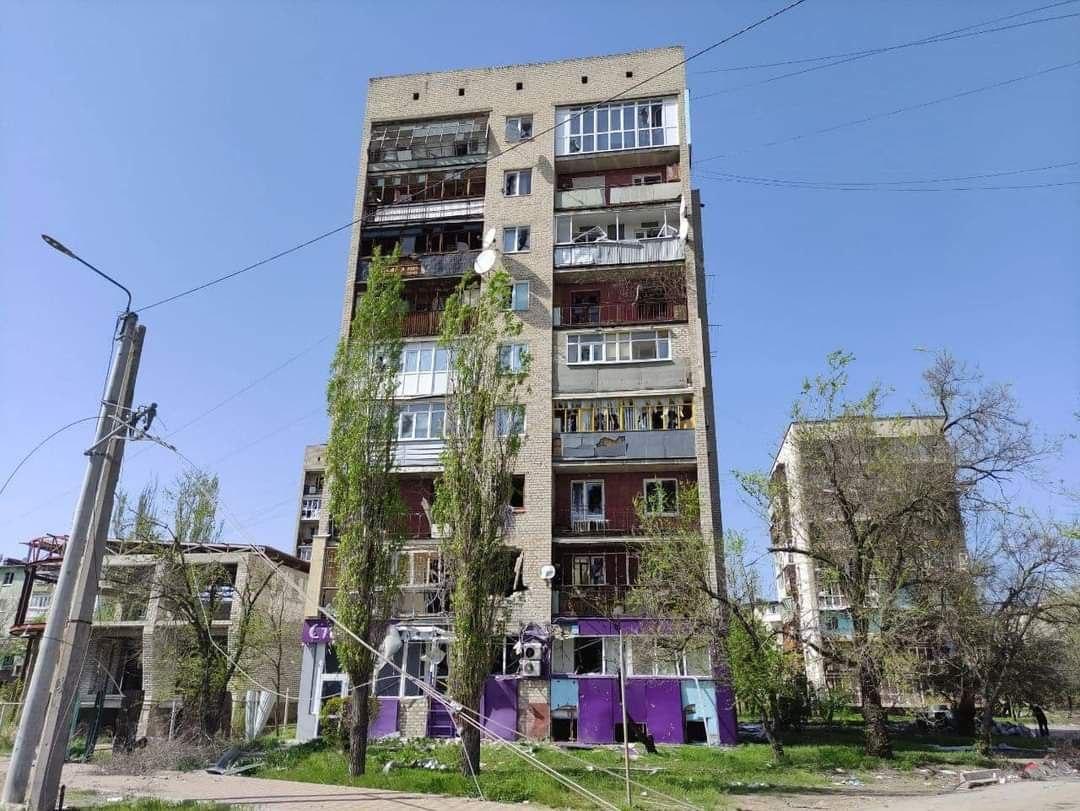 Результат обстрелов Луганщины 5 мая / фото Луганская ОВА Результат обстрелов Луганщины 5 мая / фото Луганская ОВА