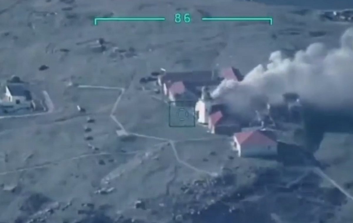ЗСУ втретє атакували росіян на острові Зміїний / скриншот