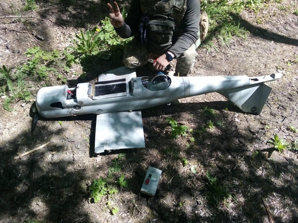 128 бригада сбила вражеский дрон "Орлан-10" / фото с фейсбук-страницы бригады