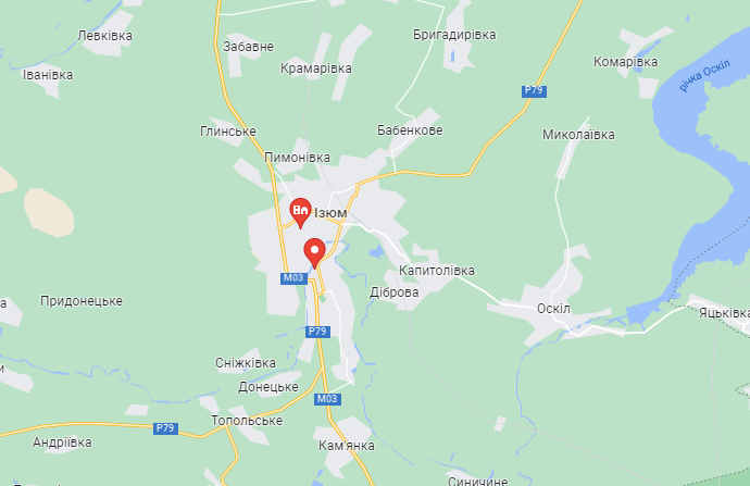 Оккупированный Изюм Оккупированный Изюм