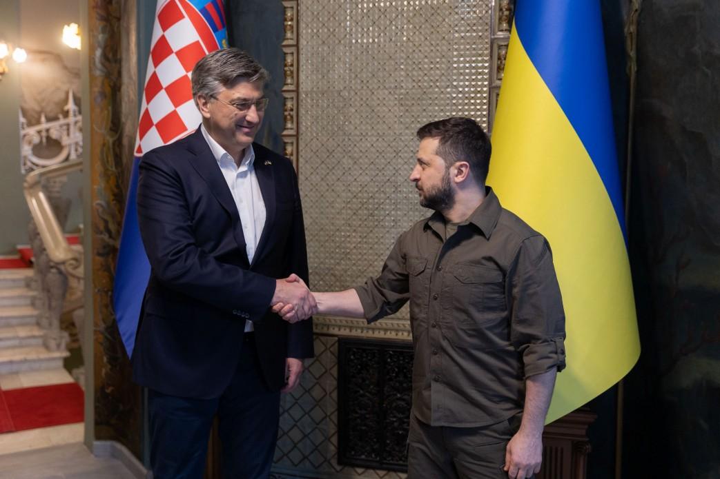 Премьер Хорватии пообещал усиление санкций против РФ и новую помощь Украине / фото"ОП"