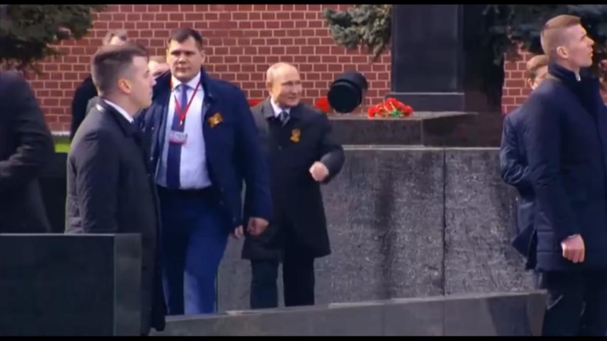 Парад Путина не показали украинцам на оккупированных территориях / скриншот Парад Путина не показали украинцам на оккупированных территориях / скриншот
