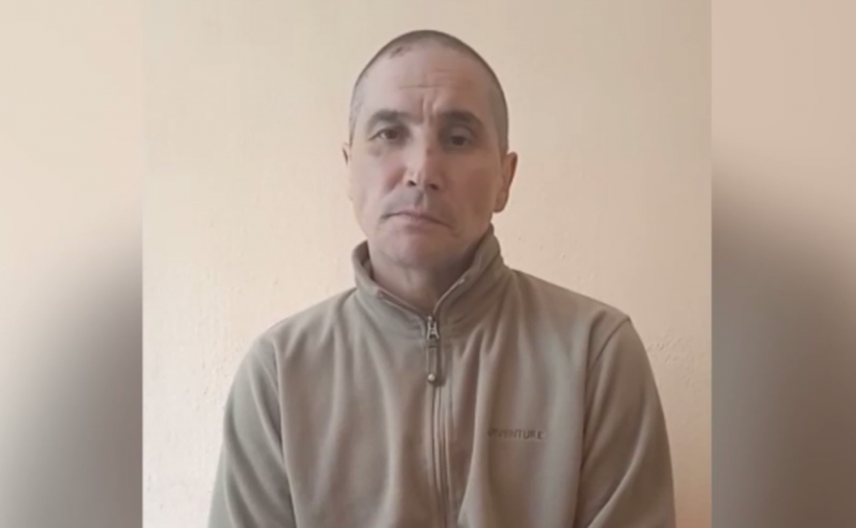 Российский оккупант дал показания СБУ / скриншот Российский оккупант дал показания СБУ / скриншот