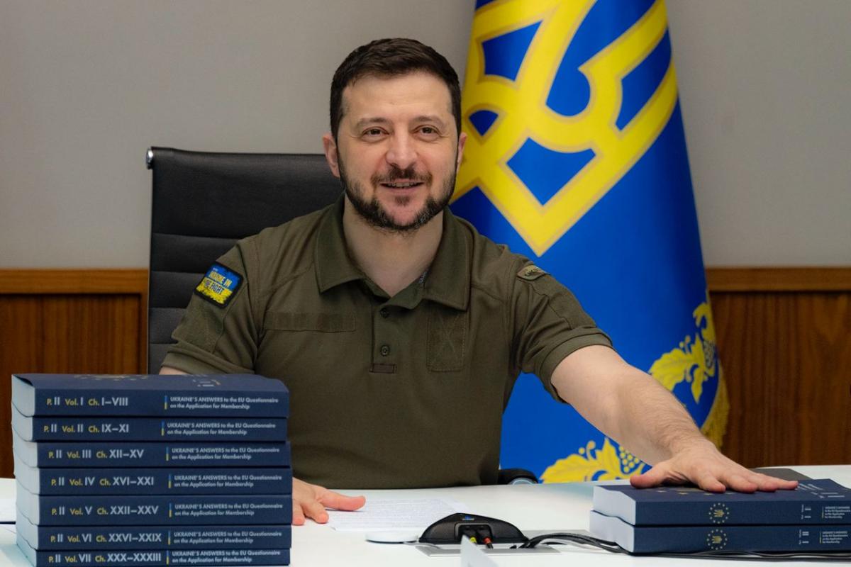 Зеленский на видеовстречи