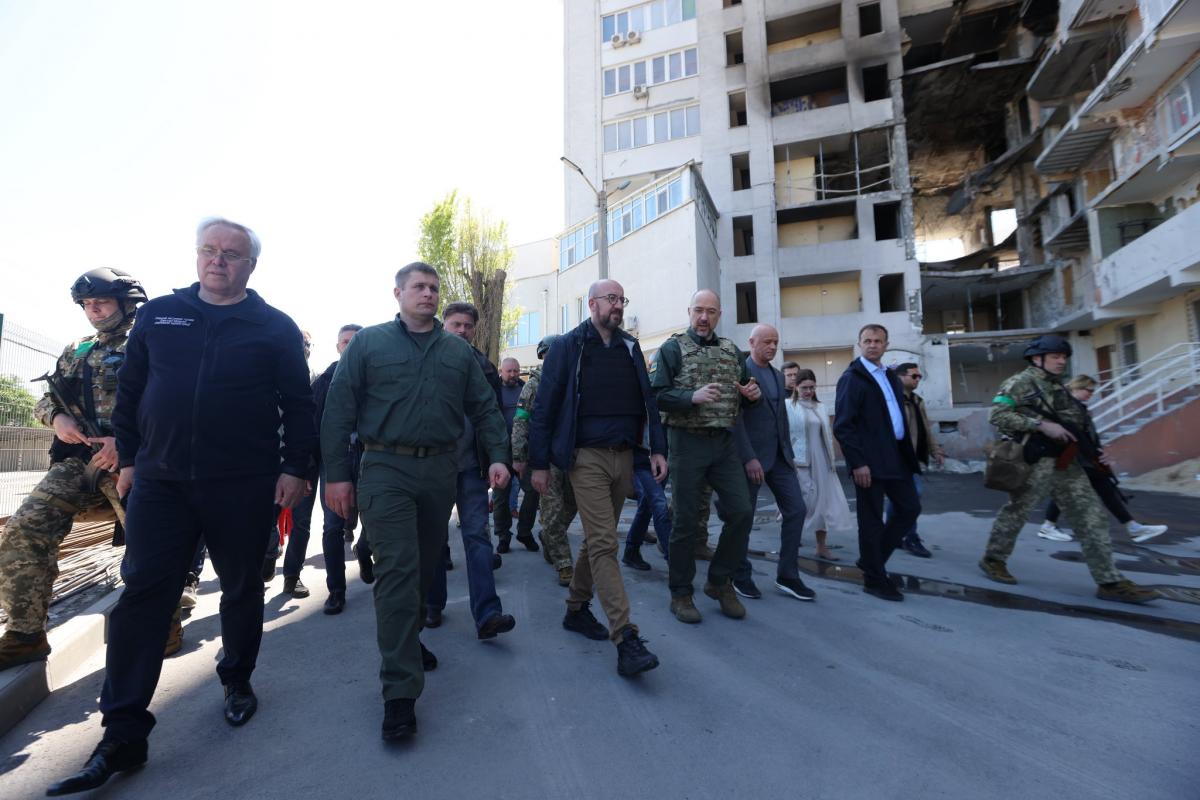 Шарль Мишель в Одессе 9 мая / фото twitter.com/eucopresident Шарль Мишель в Одессе 9 мая / фото twitter.com/eucopresident