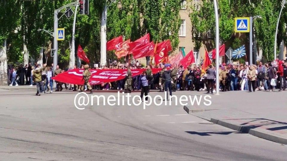 Procession in Melitopol