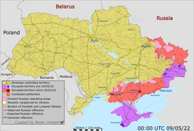 Обстановка у Херсоні та області 10 травня: хроніка війни за сьогодні Обстановка у Херсоні та області 10 травня: хроніка війни за сьогодні