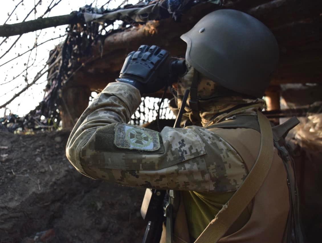 На Донбассе военные уничтожили наблюдательный пункт оккупантов / фото facebook.com/DPSUkraine