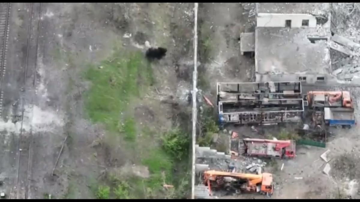 З'явилося нове відео з "Азовсталі" / скриншот З'явилося нове відео з "Азовсталі" / скриншот