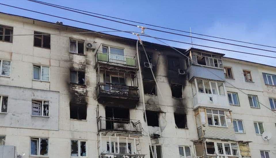 Yesterday the enemy started shelling around 10 am / photo: Sergei Gaidai