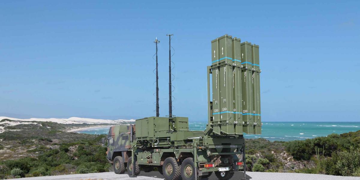 ЗРК IRIS-T SLM уже защищает украинское небо / Diehl Defence