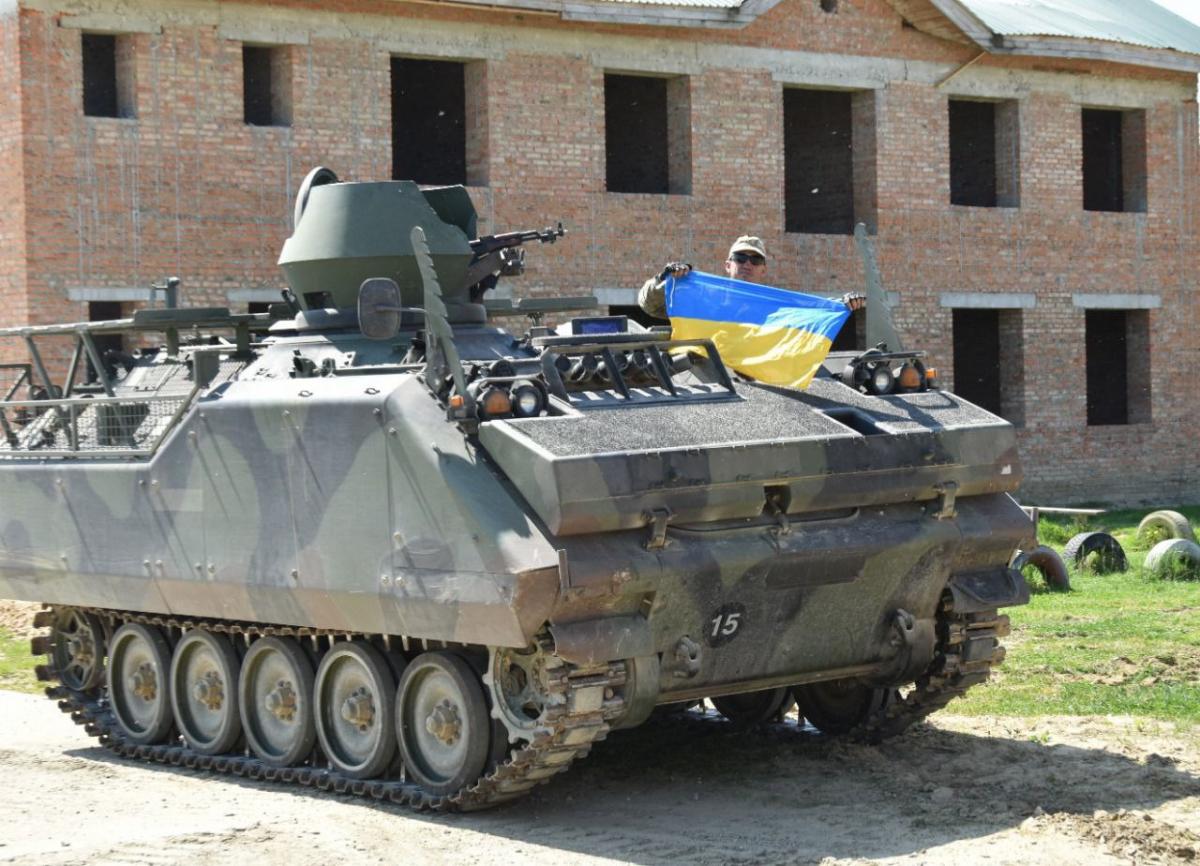 Бронетранспортеры M113 уже в Украине / фото Сухопутные войска ВСУ