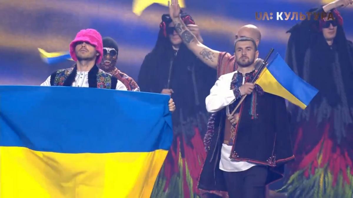 Украина победила на Евровидении 2022 / фото Kalush Orchestra