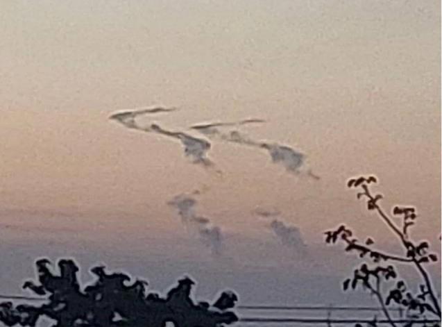 Над Львовщиной сбили две ракеты, еще четыре попали в военный объект / фото t.me/lviv24x7