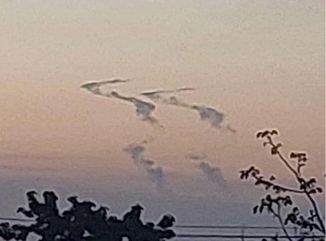 Над Львовщиной сбили две ракеты, еще четыре попали в военный объект / фото t.me/lviv24x7 Над Львовщиной сбили две ракеты, еще четыре попали в военный объект / фото t.me/lviv24x7