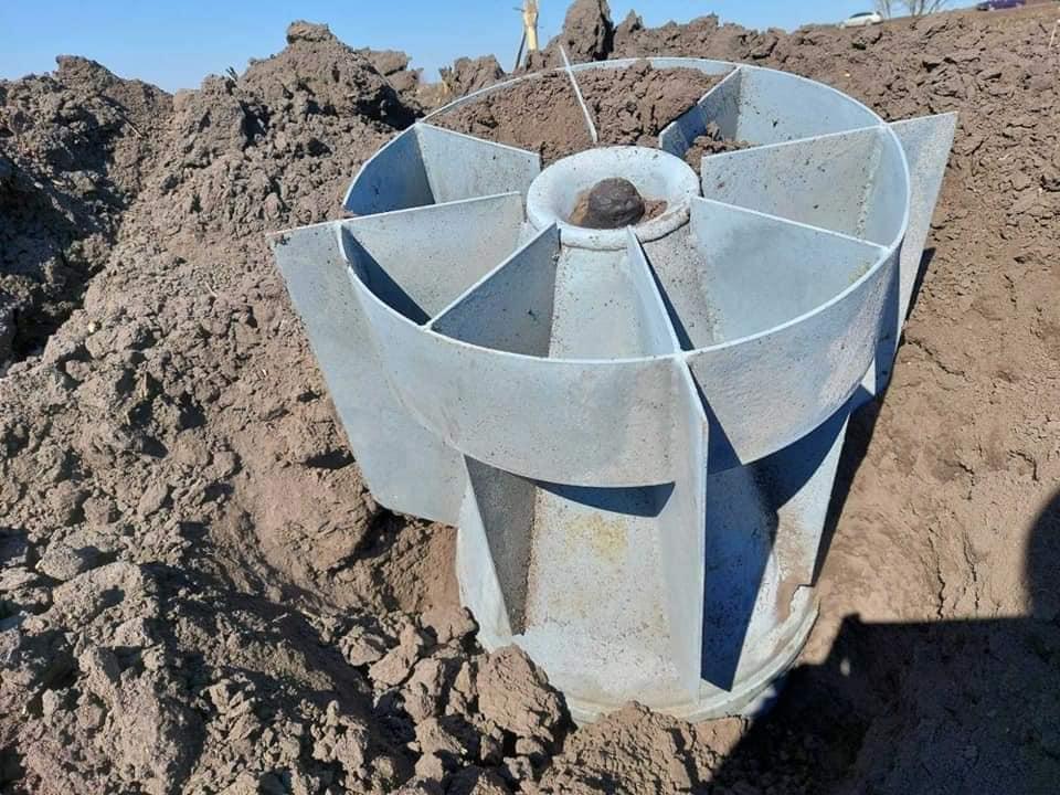 Окупанти використовують заборонені касетні снаряди / фото ДСНС України Окупанти використовують заборонені касетні снаряди / фото ДСНС України