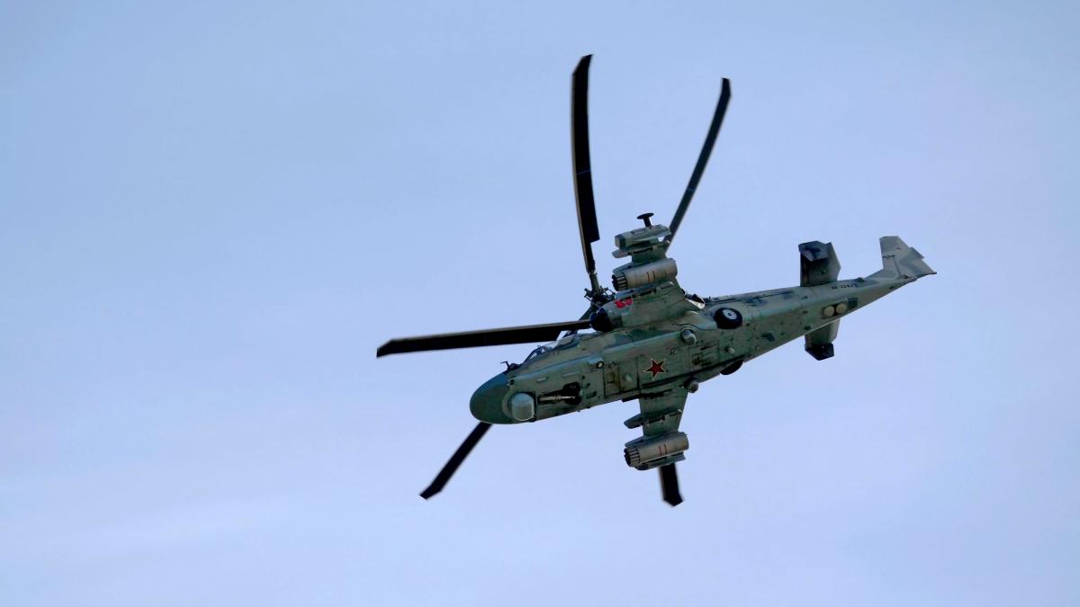 Over the past day, three Russian Ka-52s in the Kherson region intended to attack Ukrainian units / photo ua.depositphotos.com