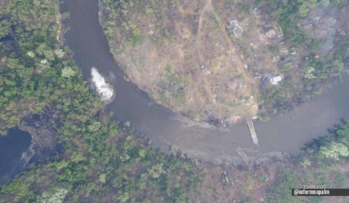 В Луганской ОВА объяснили, почему враги отказались от форсирования Северского Донца / фото t.me/informnapalm