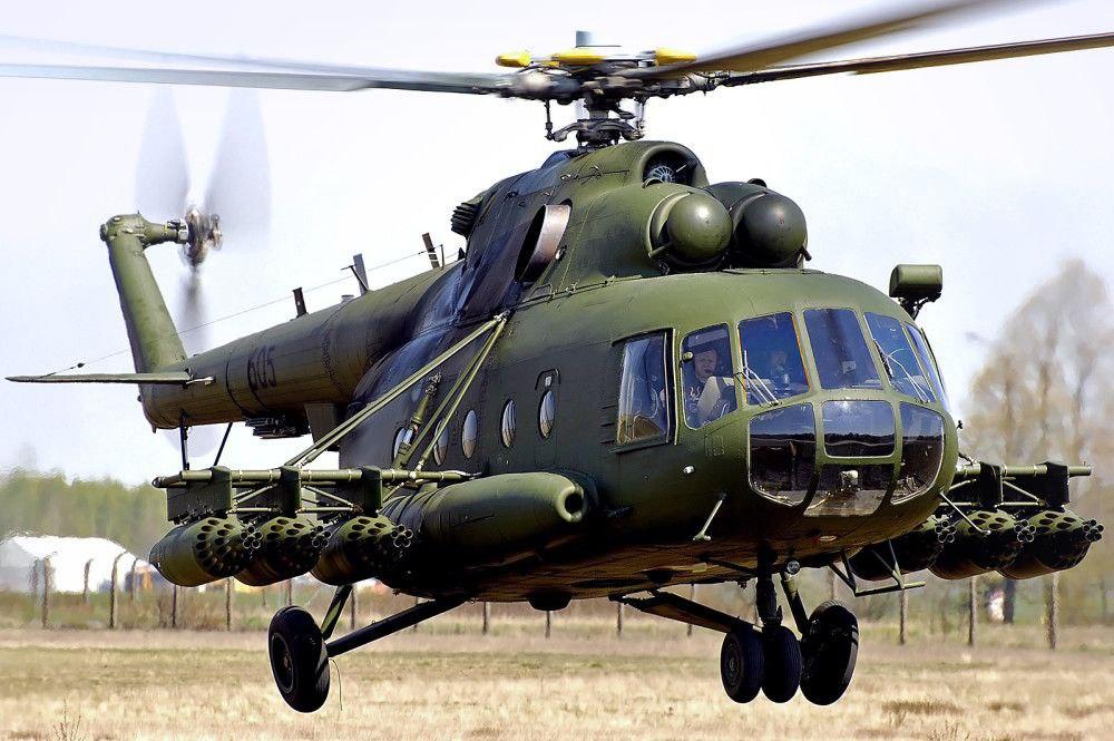 Это первые из 11 вертолетов Ми-8 и Ми-17, поставки которых предусмотрены пакетом помощи США