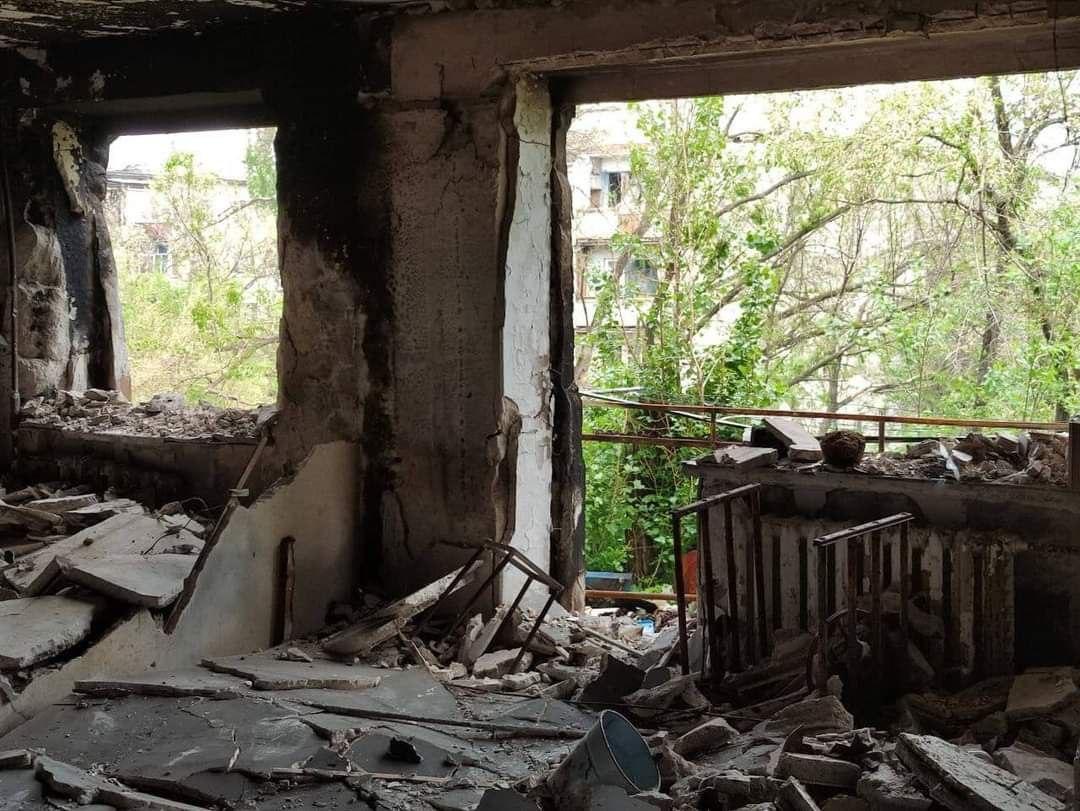 Россияне нанесли удары по больнице в Северодонецке / фото Луганска