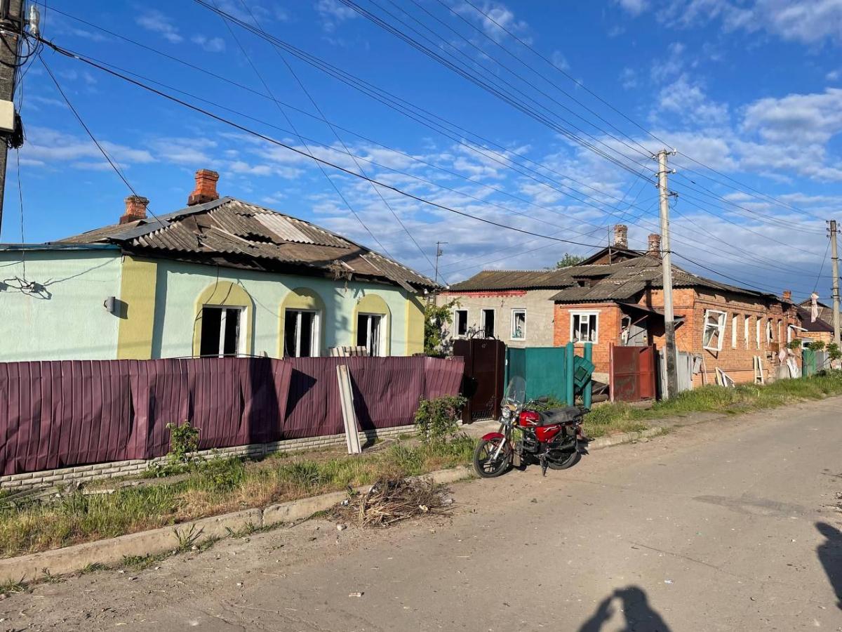 Росіяни обстріляли Охтирку на Сумщині / фото Telegram-канал Дмитра Живицького