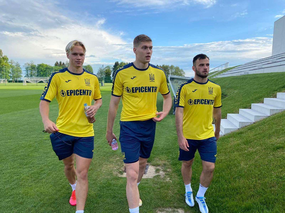 Футболисты сборной Украины / фото УАФ