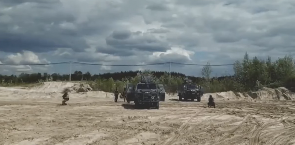 Бронированные польские DZIK поступили на службу в ВСУ / скрин видео