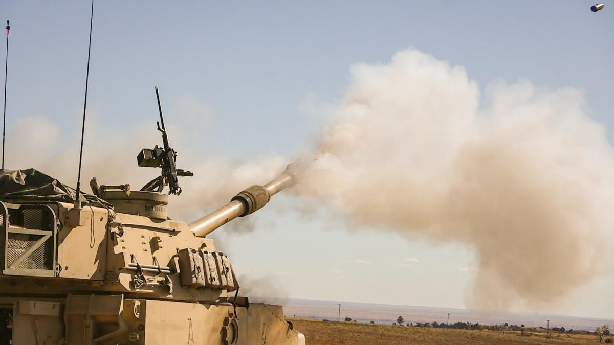 САУ M109 / US Army САУ M109 / US Army