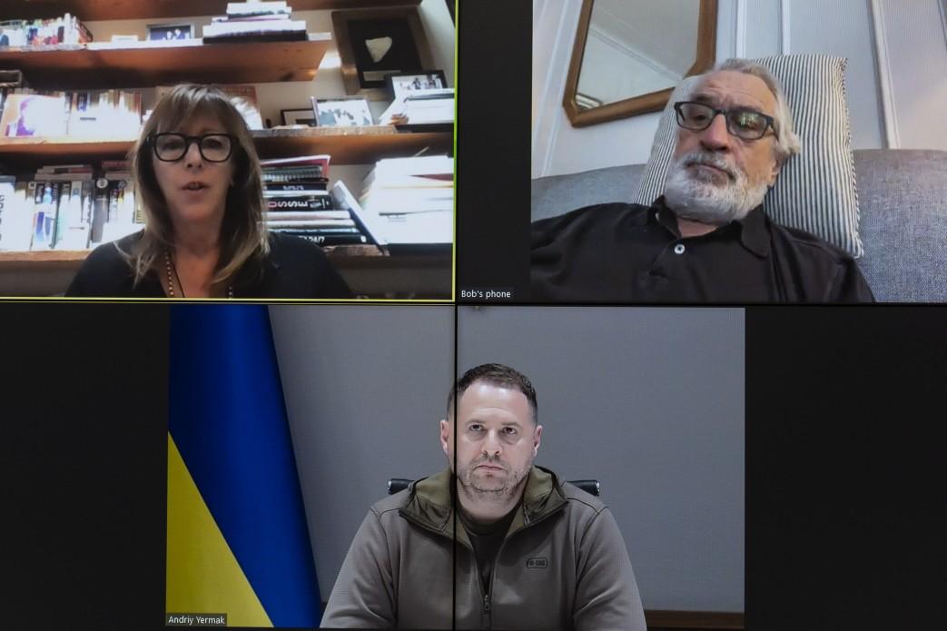 Єрмак поспілкувався з голлівудським актором / president.gov.ua Єрмак поспілкувався з голлівудським актором / president.gov.ua