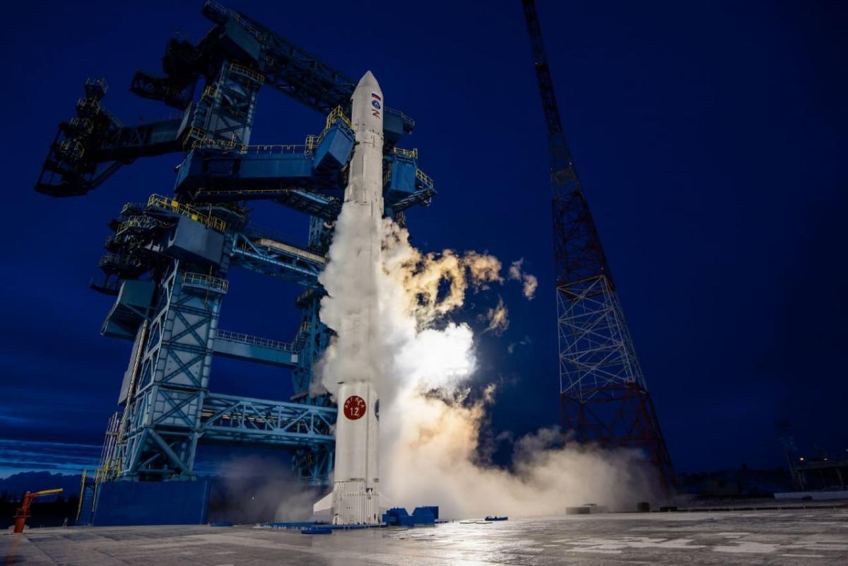 Спутник Космос-2555 был выведен на орбиту 29 апреля ракетой-носителем Ангара-1.2 / фото Роскосмос