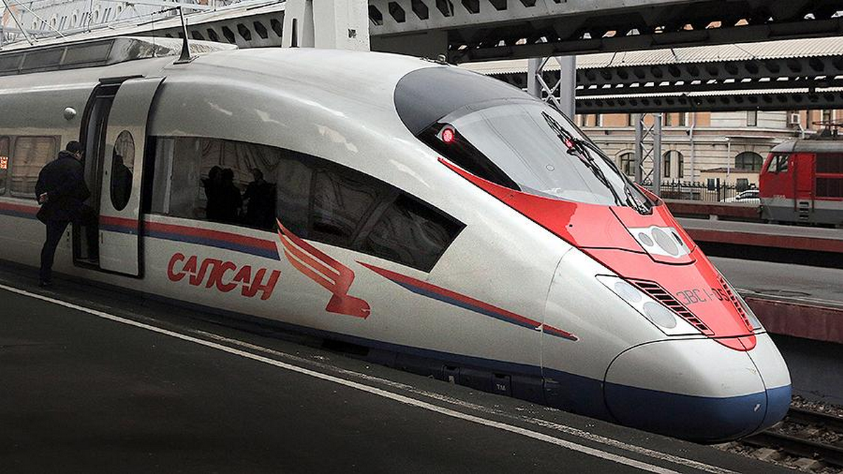Russian Sapsan trains can go to Ukraine / photo temofeev