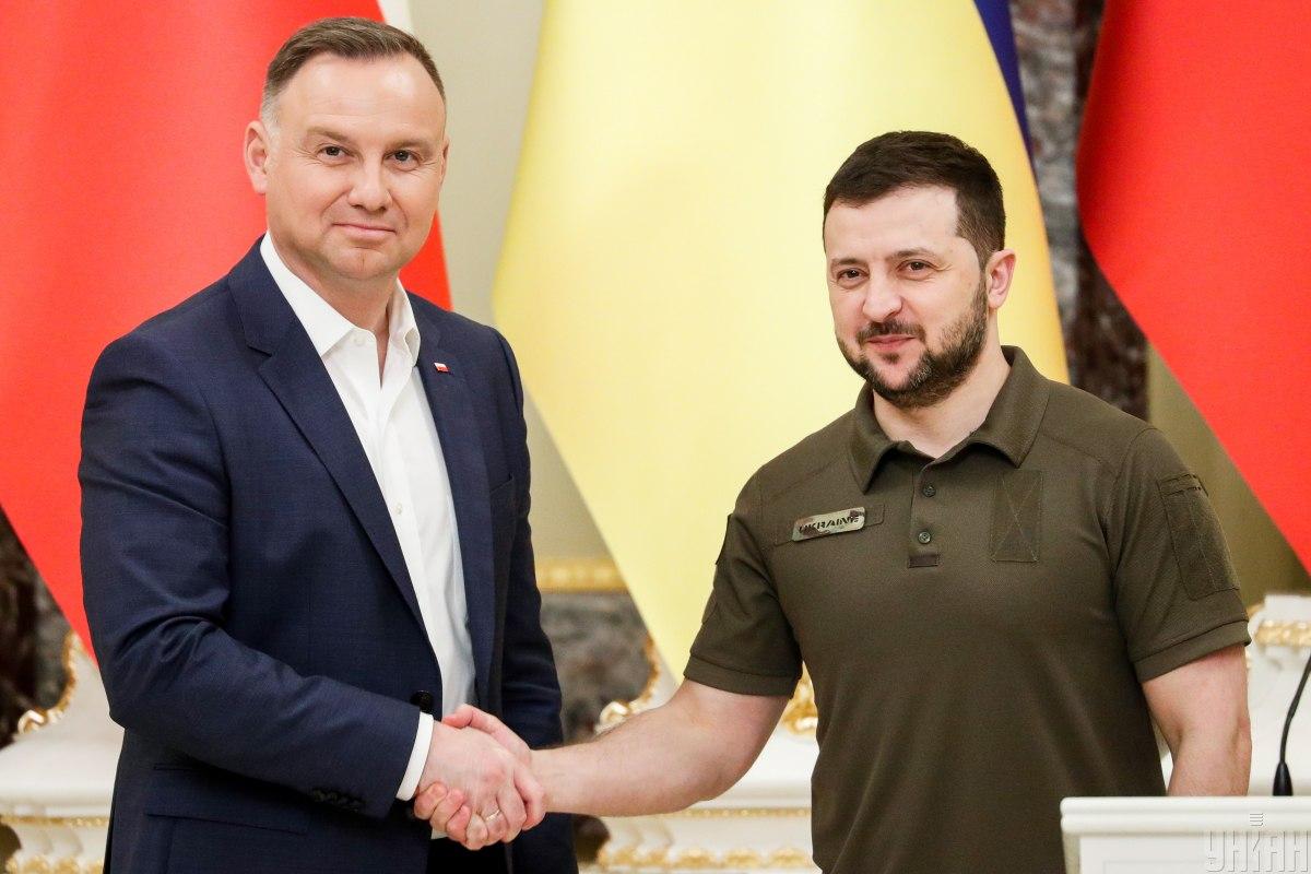 Зеленський заявив, що Польща має брати участь у відбудові України \ фото УНІАН