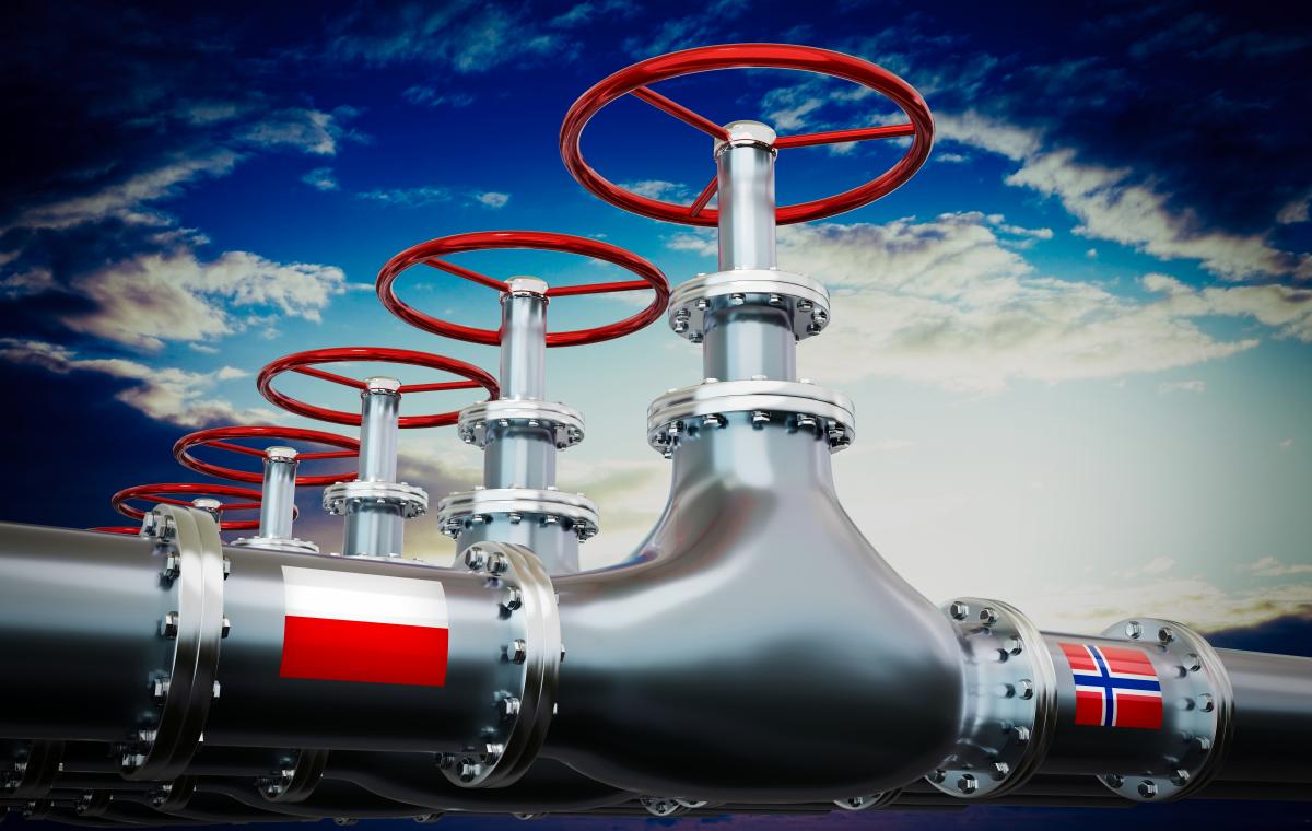 Газопровод из Норвегии в Польшу должен быть достроен в этом году / фото ua.depositphotos.com