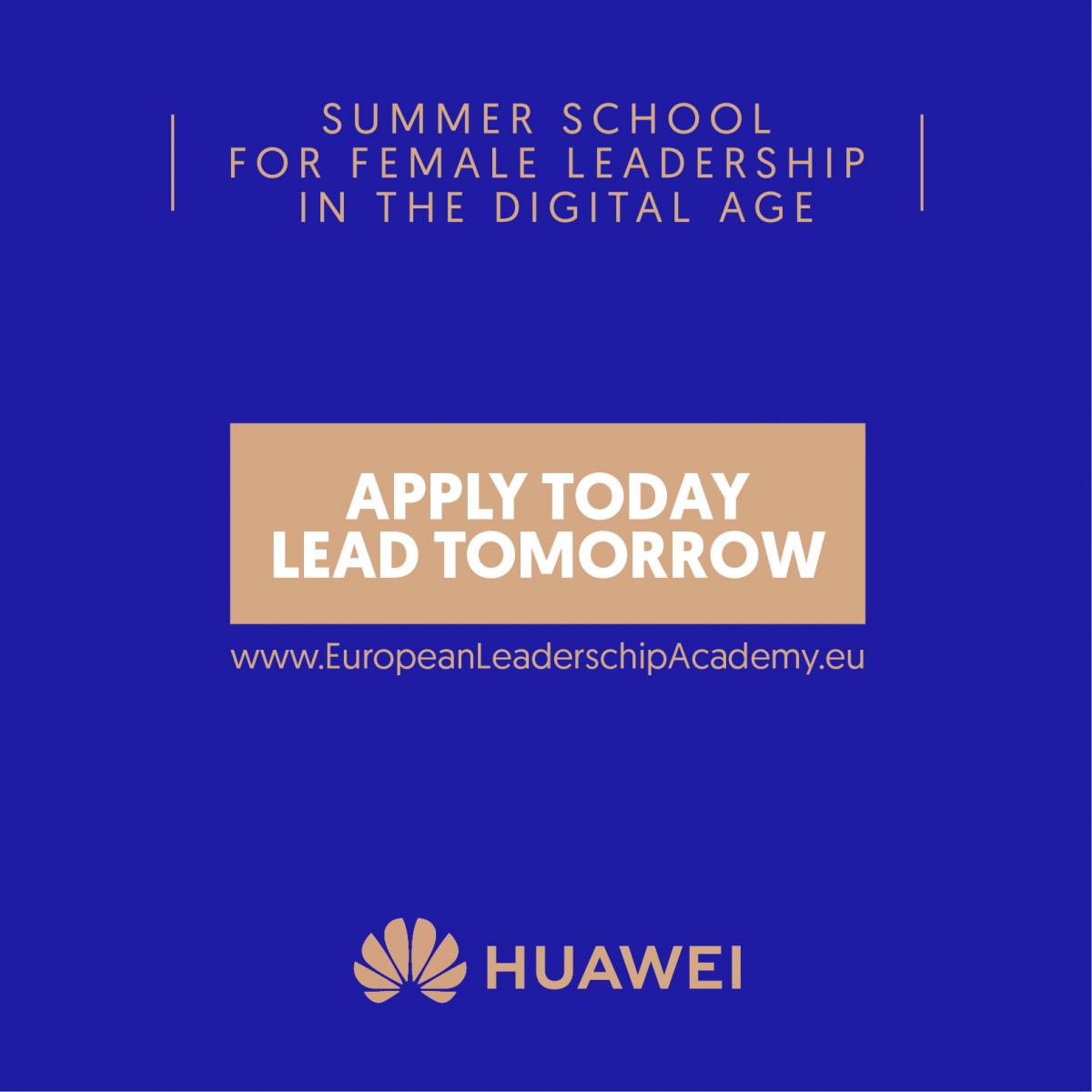 Конкурсный отбор в  'Школу женского лидерства в цифровую эпоху' 17-22 июля в Праге