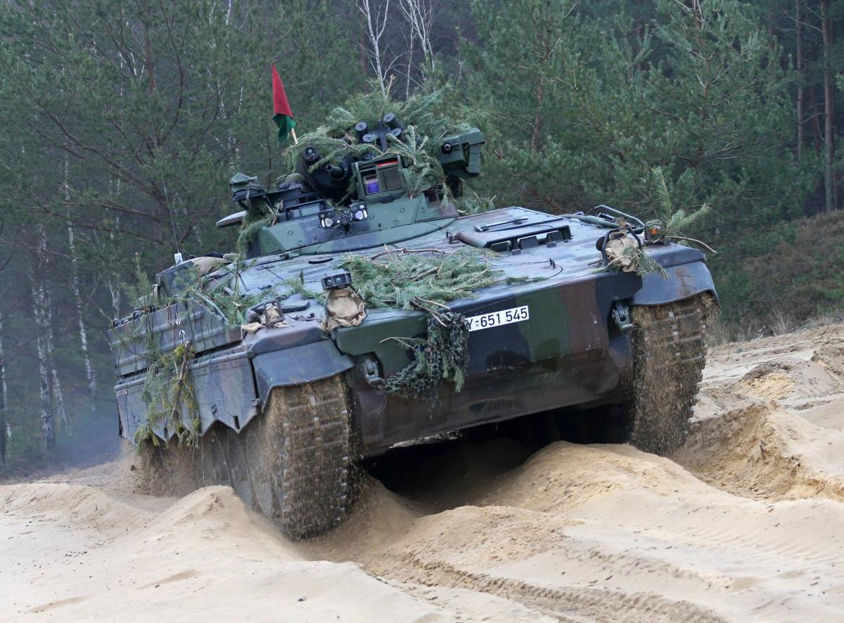 БМП Marder почали надходити в Україну навесні минулого року / фото Bundeswehr БМП Marder почали надходити в Україну навесні минулого року / фото Bundeswehr