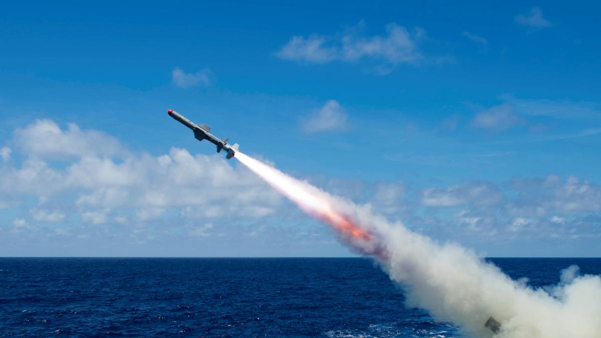 Украина уже получила противокорабельные ракеты "Гарпун" / фото US Army