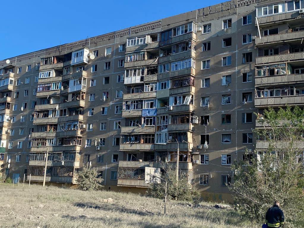 Россияне ударили по Краматорску / фото Facebook Александра Гончаренко Россияне ударили по Краматорску / фото Facebook Александра Гончаренко