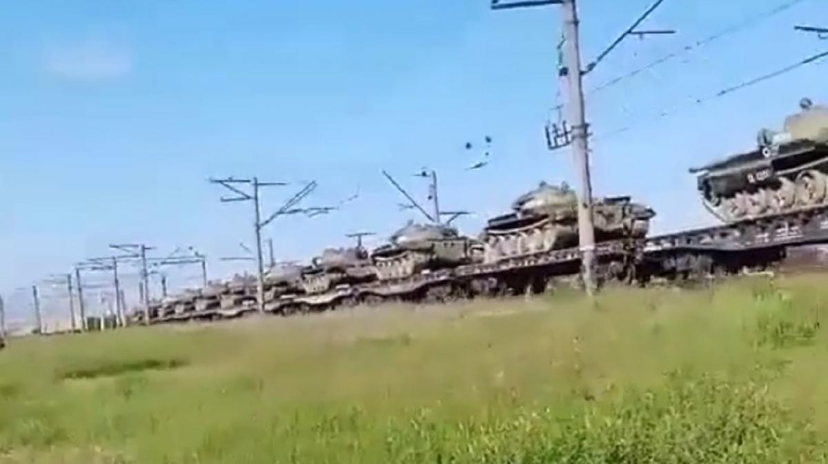 Недавно Генштаб ВСУ подтверждал снятие оккупантами с хранения устаревшего Т-62 / Скриншот