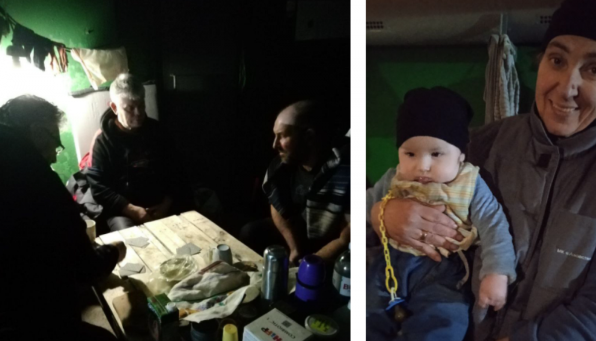 Анна Зайцева с малышом провела 65 дней в бомбоубежище на "Азовстали" / фото the-village.com.ua