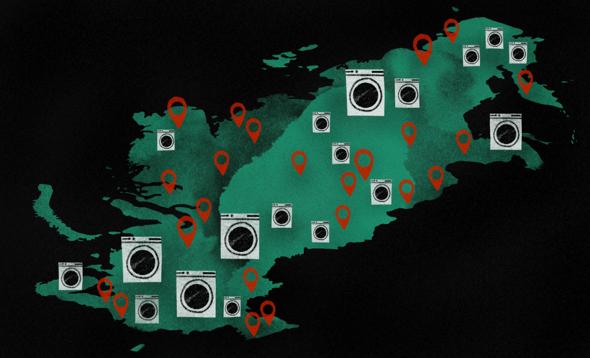 Карта мародерства російських вояк / Фото: «Медіазона» Карта мародерства російських вояк / Фото: «Медіазона»