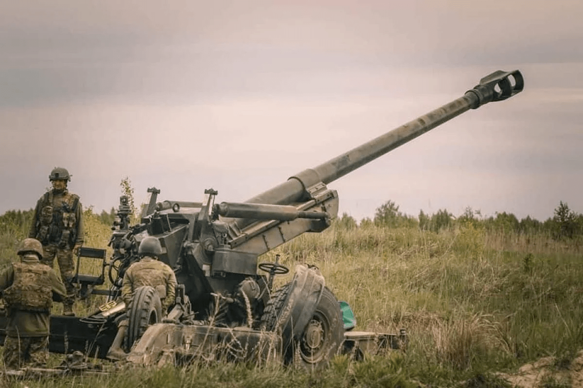 У боротьбу вступили натівські гаубиці FH70 / фото Генштаб У боротьбу вступили натівські гаубиці FH70 / фото Генштаб