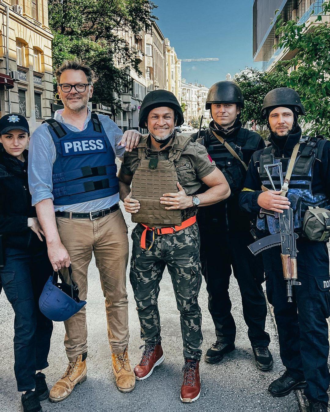 Ектор Хіменес-Браво в Харкові / Фото - instagram.com Ектор Хіменес-Браво в Харкові / Фото - instagram.com