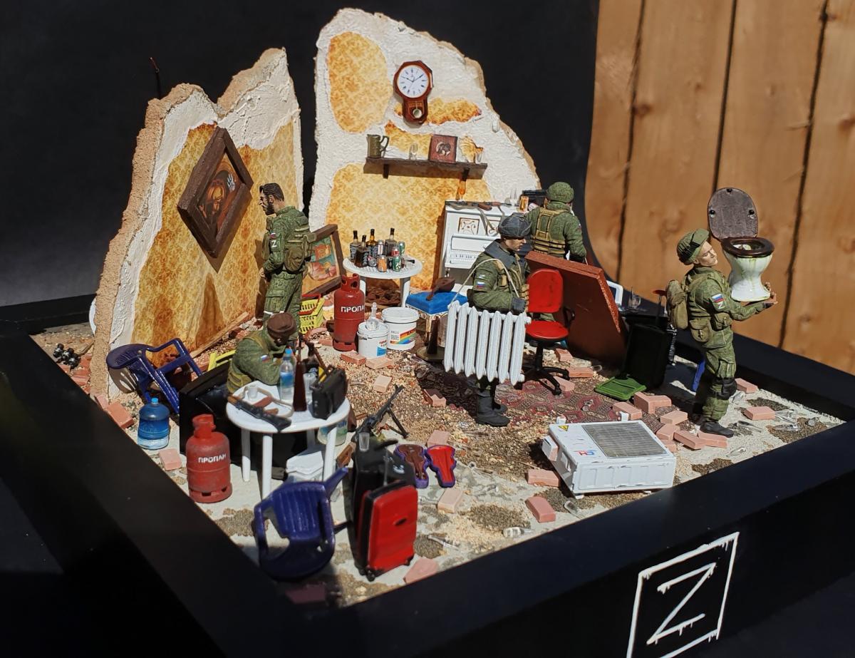 Литовец создал коллекционную серию фигурок российских вояк / фото facebook.com/tomas.upskas Литовец создал коллекционную серию фигурок российских вояк / фото facebook.com/tomas.upskas