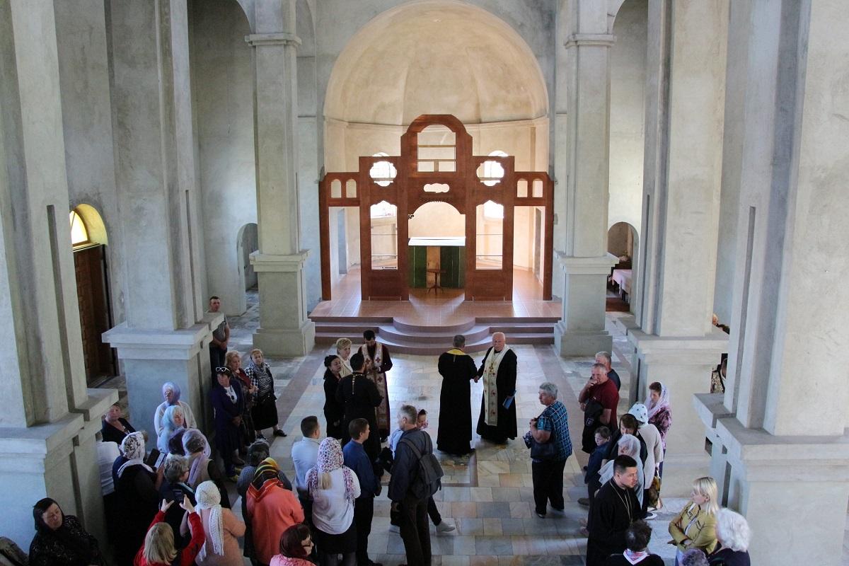 There are no iconostasis items in the church, the vast majority of icons and church attributes have been removed / photo drohobych-rada.gov.ua There are no iconostasis items in the church, the vast majority of icons and church attributes have been removed / photo drohobych-rada.gov.ua