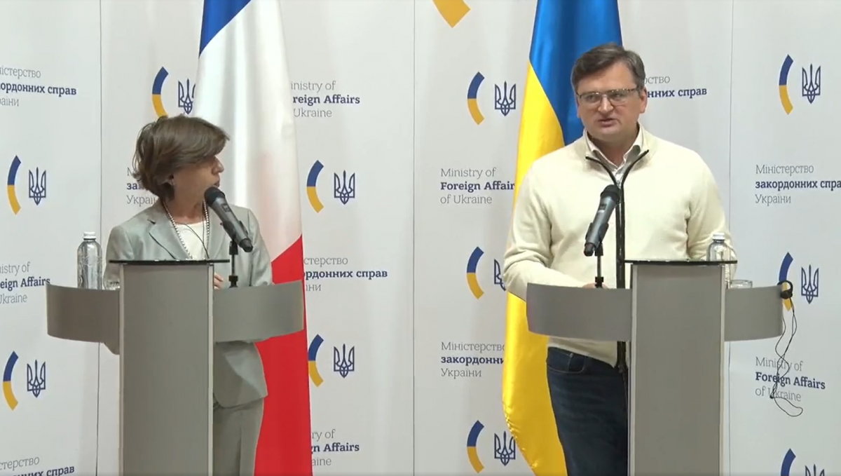 За словами Кулеби, Франція та Україна виходять з того, що ідея Європейського політичного союзу не є альтернативою для членства України в ЄС / скріншот За словами Кулеби, Франція та Україна виходять з того, що ідея Європейського політичного союзу не є альтернативою для членства України в ЄС / скріншот