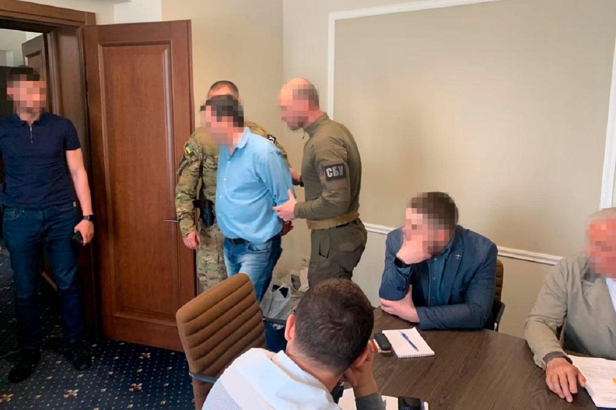 Задержанный оправдывал и прославлял российских захватчиков / фото kobl.gp.gov.ua Задержанный оправдывал и прославлял российских захватчиков / фото kobl.gp.gov.ua