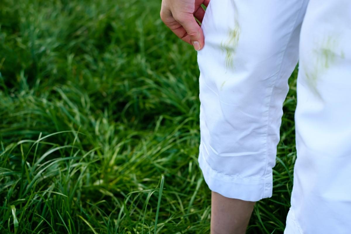 Як відіпрати траву з одягу способи для білих і кольорових речей