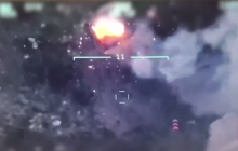 "Бандероли от "Байрактаров": по позициям РФ на Змеином нанесли новый удар (видео)