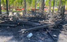 Оккупанты обстреляли парк Горького и стадион "Динамо" в Харькове (фото)